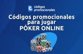 Codigo poker y codigos promocionales .